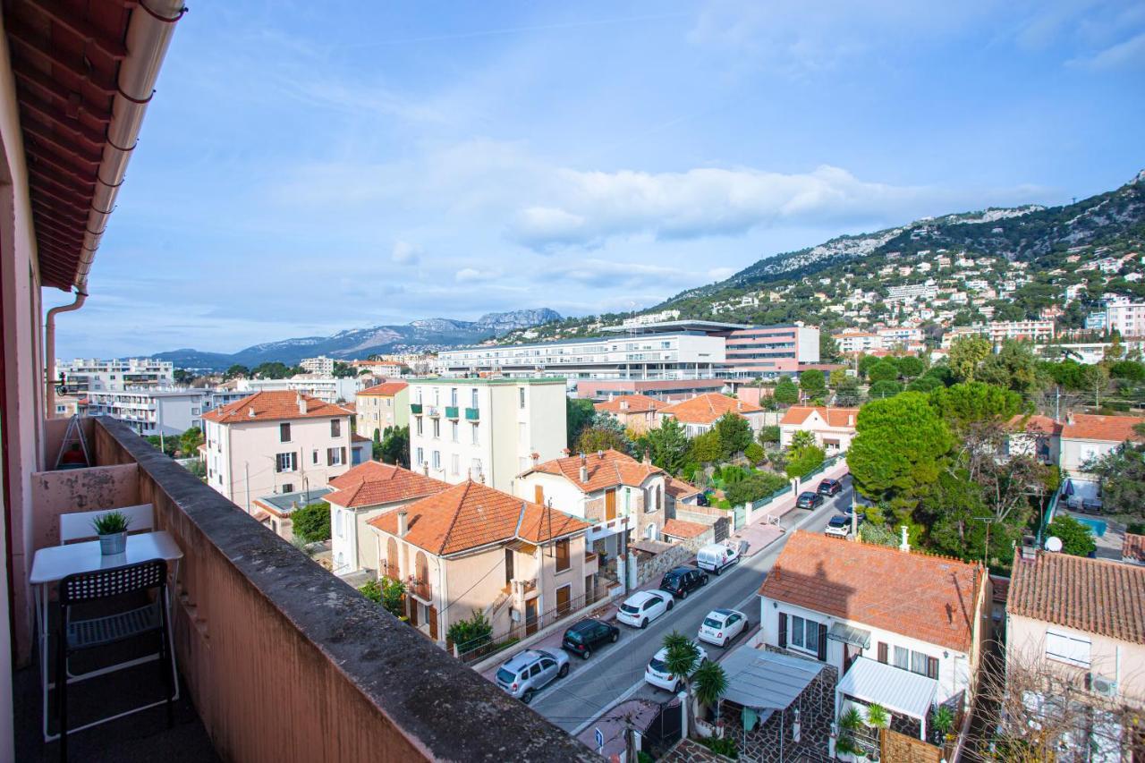 #4 Toulon Centre, Balcon, Vue Sur Corniche, Lumineux, Au Calme, Stationnement Facile & Gratuit公寓 外观 照片